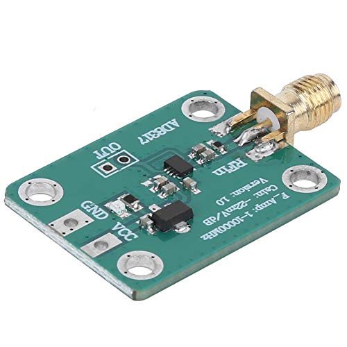 Fafeicy AD8317 Logarithmischer Detektor, HF-Signal Log Ausgangsleistung Leistungsmesser, 1M-10000MHz Controller, RSSI-Messleistungsmesser, für die -55 dBm bis -0 dBm HF-Signalerkennung