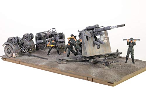 Forces of Valor 1:32 Dt. Flak 36/36 m. Sd. 202 Anhänger - Standmodell, Modellbau, Diorama Modell, Militär Modellbau, FOV-801008A