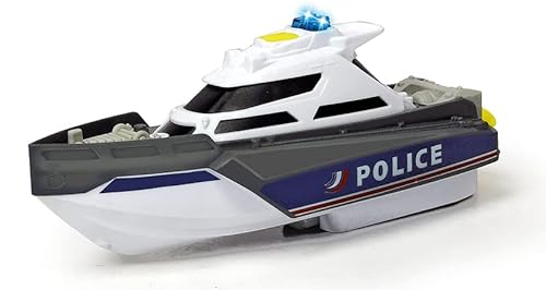 Dickie Toys Boats Spezialeinheiten Boot Rescue/Emergency/Police, White