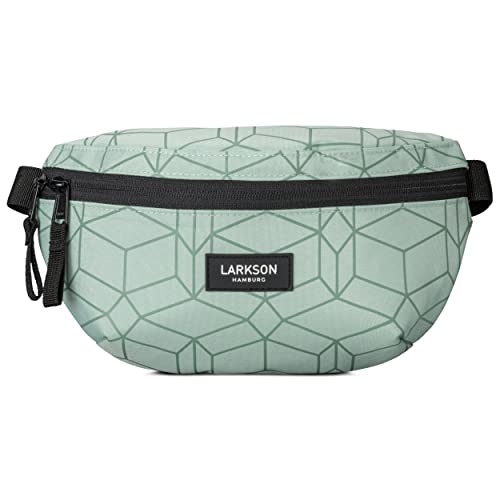 LARKSON Bauchtasche Damen & Herren Mint - Finn - Hüfttasche für Sport Outdoor Stadt - Gürteltasche Stylisch für Festival - Crossbody Bag mit Gurt - Wasserabweisend