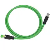 1m Ethernet -Kabel, CAT 6 -Kabel 4Pin M12 D Coded Männlich an RJ45 Patch Kabelnetzwerk für Industrielle IP67 Wasserdichte ED Cat6 Anwendungen