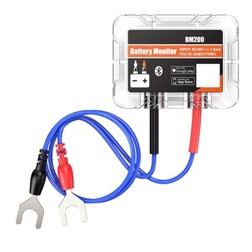 LIUZIKUN 12V Autobatterie-Tester-Tool Tragbare Fahrzeugbatterie-Analysatoren Kfz-Batterie-Checker für Gesundheitsprüfung und Performa