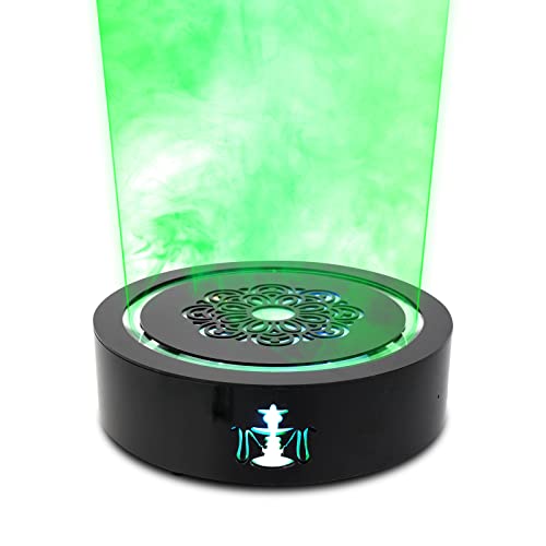 Hookah Laser Light Base Wiederaufladbare Batterie Lounge LED Base Smoking Shisha Narguile Chicha Bunte Laser Force Field Tray