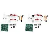 dissot 2X DIY Kits Elektronisches Dreh Modul Rad Drehteller Fortune Analog Lottery Tumbler Suite 3-5 V Spaß Elektronische Produktion