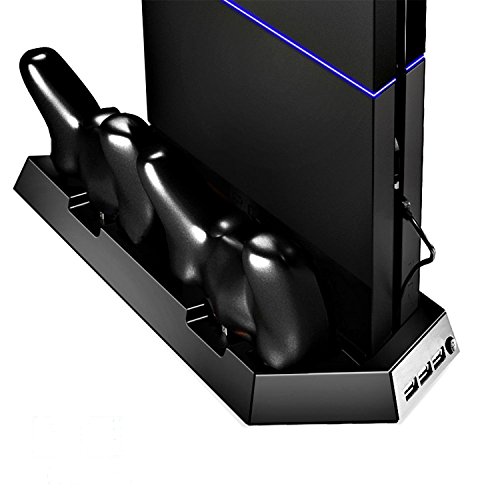 Link-e : Vertical Standfuß Kuhler Kompatibel mit Playstation PS4 Konsole