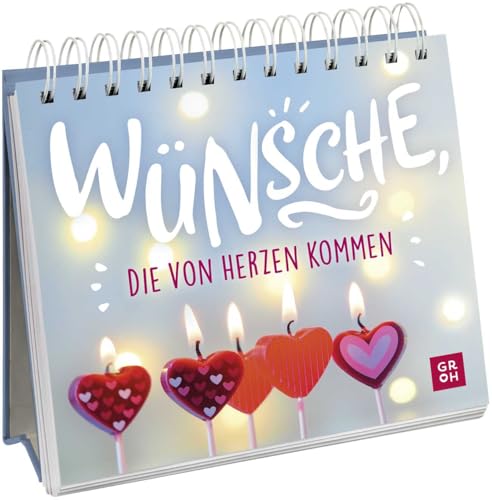 Wünsche, die von Herzen kommen: Deko-Tischaufsteller im Mini-Format mit emotionalen Wunsch-Texten, Zitaten und Fotos