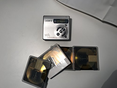 Sony MZ-R501/S tragbarer MiniDisc-Rekorder Silber