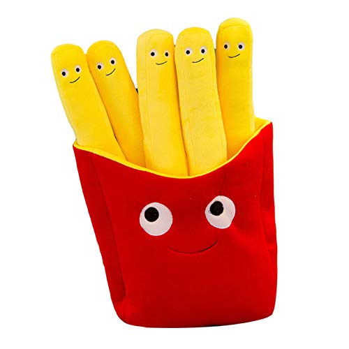 Clenp Plüschpuppe, Cartoon Simulation Pizza Pommes Frites Design Sofa Kissen Gefüllte Plüschpuppe EIN 30cm