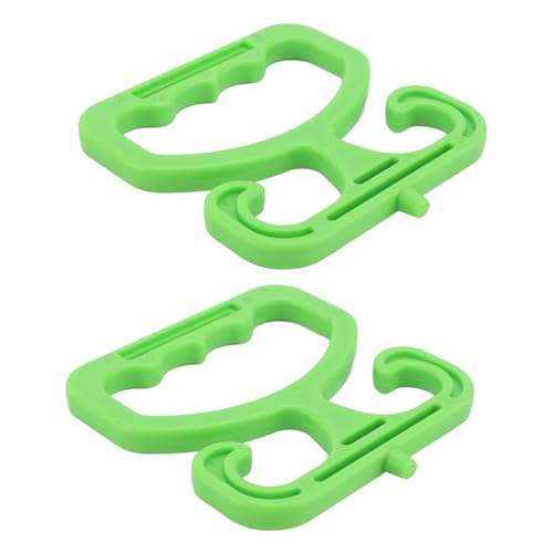 SIXRUN Lebensmittelhändler -Taschenträger Starker und Ergonomischer Griff für Schwere Einkäufe, Geeignet für Supermarktarbeiter, 2 PCs