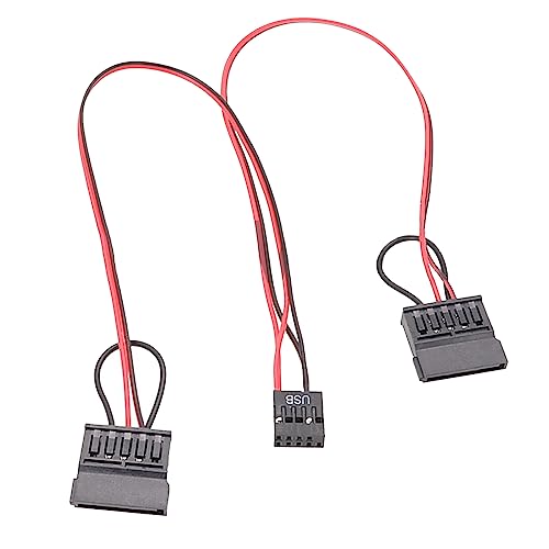 NOPOXA 239USB auf Netzkabel, USB auf Adapter, Netzkabel für Computer-Wartung und Reparaturen, 30 cm lang