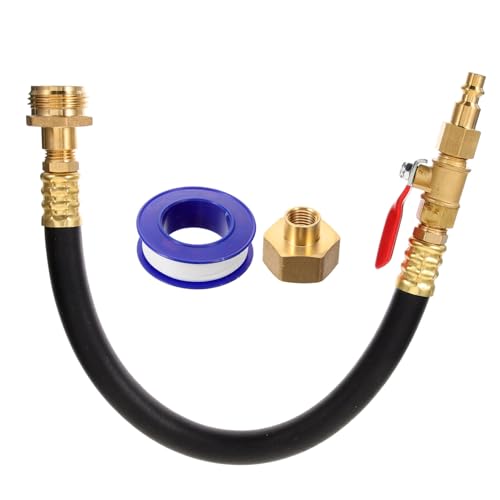 Happyyami 1Satz Sprinkler Ausblasadapter Frostschutzmittel Schnell Anschließbarer Adapter für Effizientes Wasser und Luftkomprimieren Langlebig und Auslaufsicher