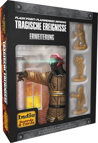 Heidelberger Spieleverlag Flash Point: Tragische Ereignisse - Indie Boards & Cards - Deutsch - Erweiterung - 3 Neue Spezialisten