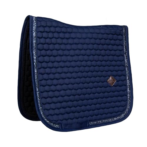 Kentucky - Schabracke Glitzer Band Dressur Marine