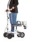 Knieroller MOBI ROLL B - Mit Trommelbremse, Orthopädischer Knie-Walker für Knöchel oder Fußverletzungen,Ersatz für Krücken, Laufhilfe, Knie Scooter, Knierollator