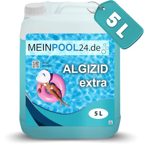 Algizid Meinpool24.de 5 l zur Poolpflege Algenverhütung flüssig Algezid