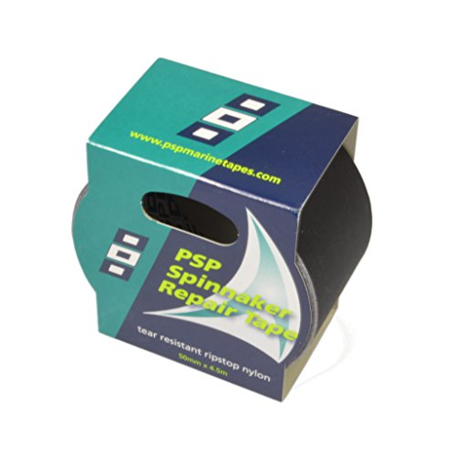 RIPSTOP Spinnaker-Tape 50mm x 4.5m schwarz