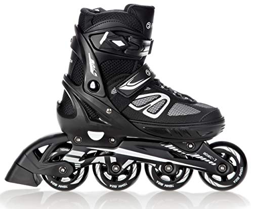 Raven Inlineskates Inliner Advance verstellbar Black 35-39 (23-25,5cm)