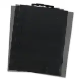 4 Stück Schwarze Kunststoffgitter 14 CT Kunststoffgewebe Leinwand 28 x 21 cm Plastic Mesh Canvas zum Sticken Häkeln Basteln