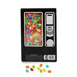 YOBRO Süßigkeitenautomat, süßer Wending Machine für den Schreibtisch, manuelle Süßigkeitenmaschine, Geburtstags- und für Mädchen, Freunde (Dark)