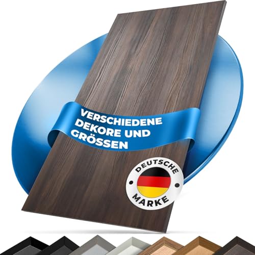 Tischplatte 160x60 | Arbeitsplatte, Küchenarbeitsplatte, Schreibtischplatte aus Holz | Hochwertige Holzplatte für Büro oder als Esstischplatte, Küchenplatte | Holzplatten (Ristretto Baroque Oak)