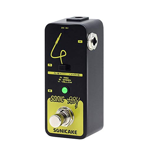 SONICAKE Sonic ABY Gitarre Effektpedal AB Box Line Selector True Byapss