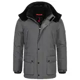 Höhenhorn 25 Mangard Herren Winter Jacke Grau Gr. L