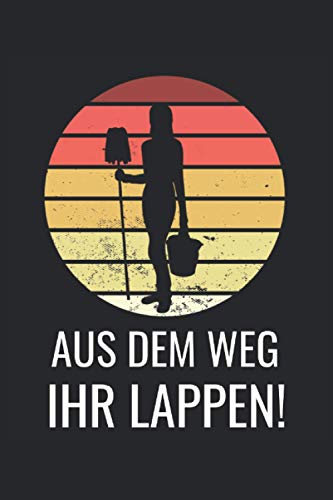 Putzfrau Notizbuch: Reinigungskraft Notizbuch, Notizen eintragen, Putzfrau Planer, Geschenk für Putzfrauen und Reinigungskräfte 120 Seiten