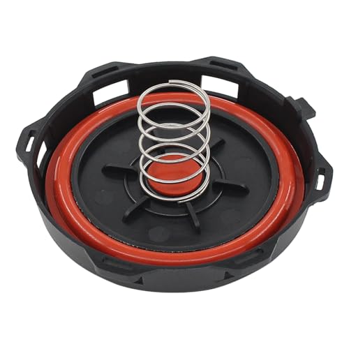 Ventildeckel Motor Kurbelgehäuse Entlüftungsventil Membran Kurbelgehäuseentlüftung Ventil Kappe Zylinderkopfhaube Membranventil Druckregelventil Dichtung für 1er E87 E81 116i 3er E90 316i 2er F45 F46