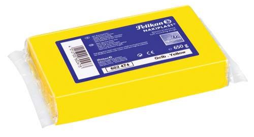 Pelikan Wachsknete Nakiplast 681, gelb 10 4012700602473