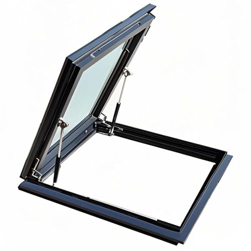 Dachausstiegsluke,Dachausstieg,Dachdecker Favorit,für nicht beheizte Räume Dachluke, Ausstieg, Dachfenster für Schornsteinfeger, Beleuchtung und Lüftung,Kellerabdeckung in Aluminium(32x26in/80x65cm)