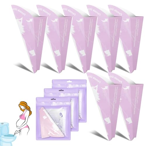 40 Stück Urinella Für Frauen,Pinkelhilfe Für Frauen,Urinal Frauen, Praktische Lösung Für Schwangere Und Unterwegs, Diskret Und Hygienisch Für Reisen Und Zuhause, Urinella Für Frauen Einweg