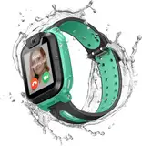 imoo Z1 Kinder-Smartwatch, 4G Video & Anrufe Watch Phone mit GPS-Tracking, IPX8 wasserdicht, Lange Akkulaufzeit, Klassenzimmermodus, Fremdanrufer-Abweisung, Familien-Chat-Unterstützung (Grün)
