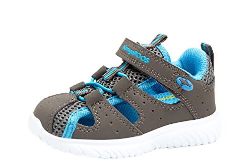 KangaROOS Unisex Kinder Ki-rock Lite Ev Sneaker, Blau Grau, 27 EU