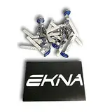 EKNA Stahl-Hängesiebe Einhängesiebe 12mm für Tabakpfeifen, trad. Wasserpfeifen 20 Stück Stahlhängesiebe mit Sticker (20, 12mm)