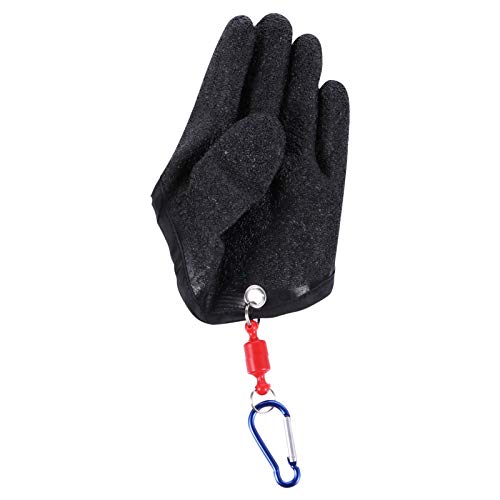 WOONEKY Rutschfester Fischfanghandschuh Verdickter Rutschfester Fischfanghandschuh Handschutz Rutschfestes Angeln