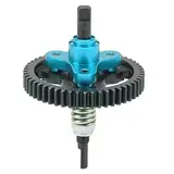 Differential-Slipper-Kupplung, 52 Zähne, hohl, stabil, RC-Car-Upgrade-Teile für Slash 2WD 1/10 RC-Cars (Blau)