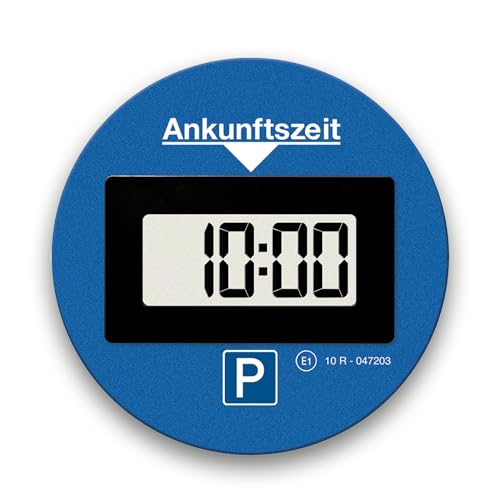 Needit elektronische Parkscheibe Park Lite One I automatische Parkscheibe elektrisch mit Zulassung vom Kraftfahrt-Bundesamt I Digitale Parkuhr mit 2 Displays I funktionell, langlebig & zuverlässig