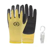 GFTCGK 1 Paar Elektriker Handschuhe 400 V, Isolierhandschuhe für Elektriker, Rutschfest und Verschleißfest, für Installation und Wartung von Geräten, Maschinen und Autos