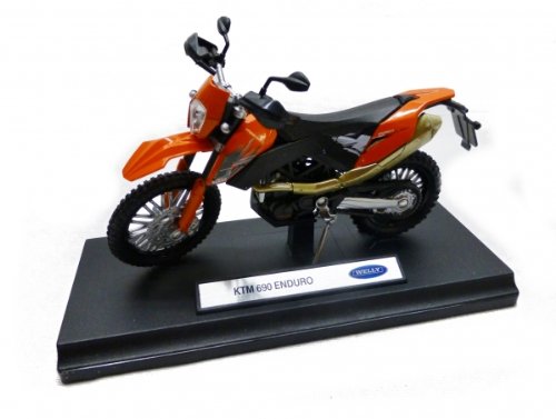 Welly KTM 690 Enduro, 1:18, Modellmotorrad