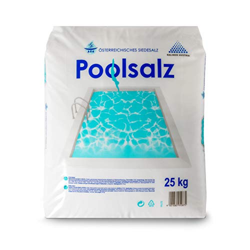 Salinen Poolsalz 25 kg - bietet höchste Reinheit und ist bestens für alle Pools mit Salzelektrolyseanlagen geeignet.