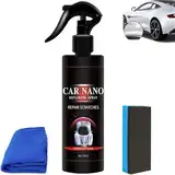 Nurafix Nano Car Spray, Car Coating Agent Nano Spray, Car Nano Ceramic Coating Spray, Nano Car Scratch Removal Spray, Auto Nano Ceramic Coating Polishing Spraying, Fast Repairing Scratch (1set)