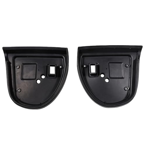 VHEUHZ 2(links + rechts) Auto Rückspiegel Gummidichtung Seal Pads kompatibel mit Mercedes W203 W211 413131418 Gummi schwarz 2038106976 2038103716