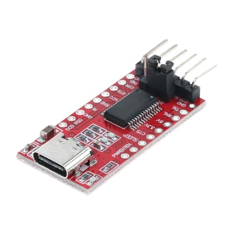 AZDelivery 1x USB-C zu TTL Serial Adapter für 3,3V und 5V kompatibel mit FT232RL kompatibel mit Arduino inklusive E-Book!