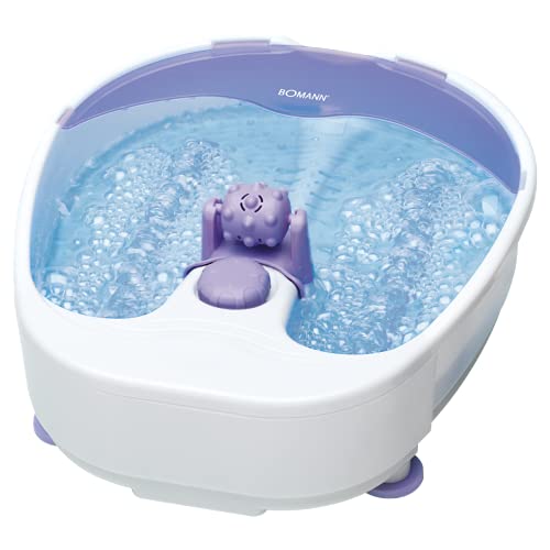Bomann FM 8000 CB Fuß- Massagegerät Weiß/Violett