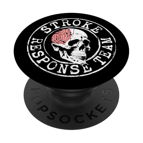 Krankenhaus-Schlaganfallreaktionsteam Gehirnspezialisten Schlaganfall PopSockets Klebender PopGrip