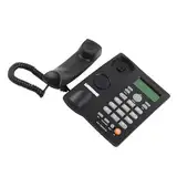 Caller ID Telefon Klare Klangstummel Funktion für Einen Sicher (Black)