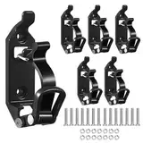 6PCS Schaufelhalter für Dachträger,6X 40mm Schaufel Halterung Axthalter Dachträger Zubehör Spannverschluss Gummi Verschlusslager Wandmontagehalterungen für Lastwagen Auto Boot Werkzeug Spaten Offroad