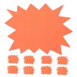 ABOOFAN 30Stücke Verkaufsetiketten Für Garagenverkauf Fluoreszierende Preisschilder Pro Packung Langlebige Papiermaterialien Für Sichtbarkeit