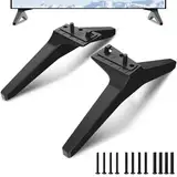 TV Standfüße für LG TV Beine, für 49 50 55 Zoll LG TV 55UK6500 55UJ6540 55UM7300 55UN6900 55LJ5500UA 49UJ6300 49UK6300 49UM7300 49UN6900 50UK6300 50UK6500 50UM7300 50UN6900 mit Schrauben