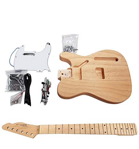 KOMPLETTBAUSATZ - BAUSATZ FÜR E-GIATRRE TL MASSIV HOLZ - INDIVIDUAL BAUSATZ GITARRE